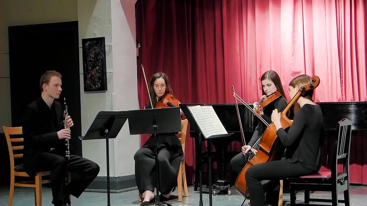Aleh Remezau performing live: Quartet for Oboe and Strings by W. A. Mozart